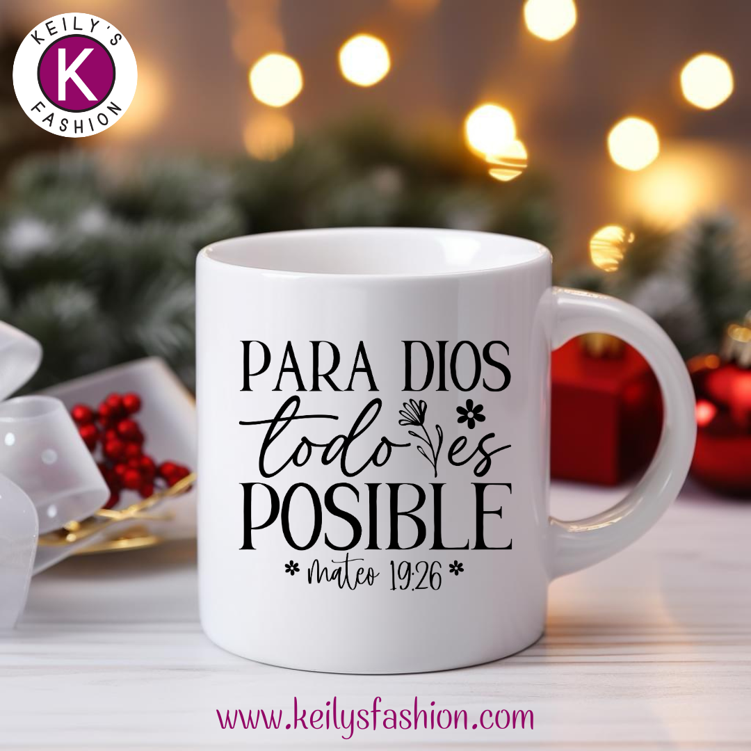 TAZA MATEO 19:26