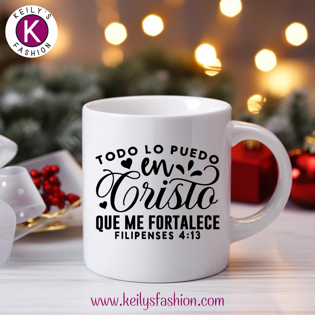 TAZA FILIPENSES 4:13
