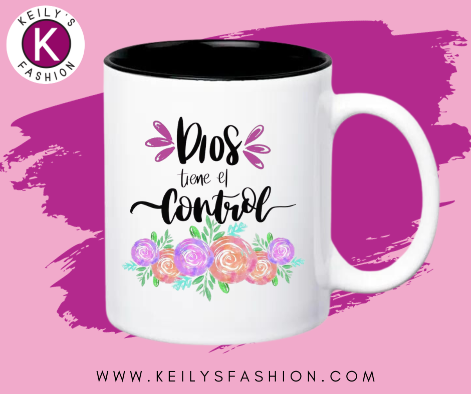 TAZA "DIOS TIENE EL CONTROL"