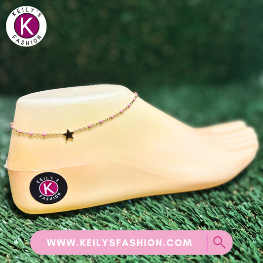 PULSERA DE PIE ESTRELLA
