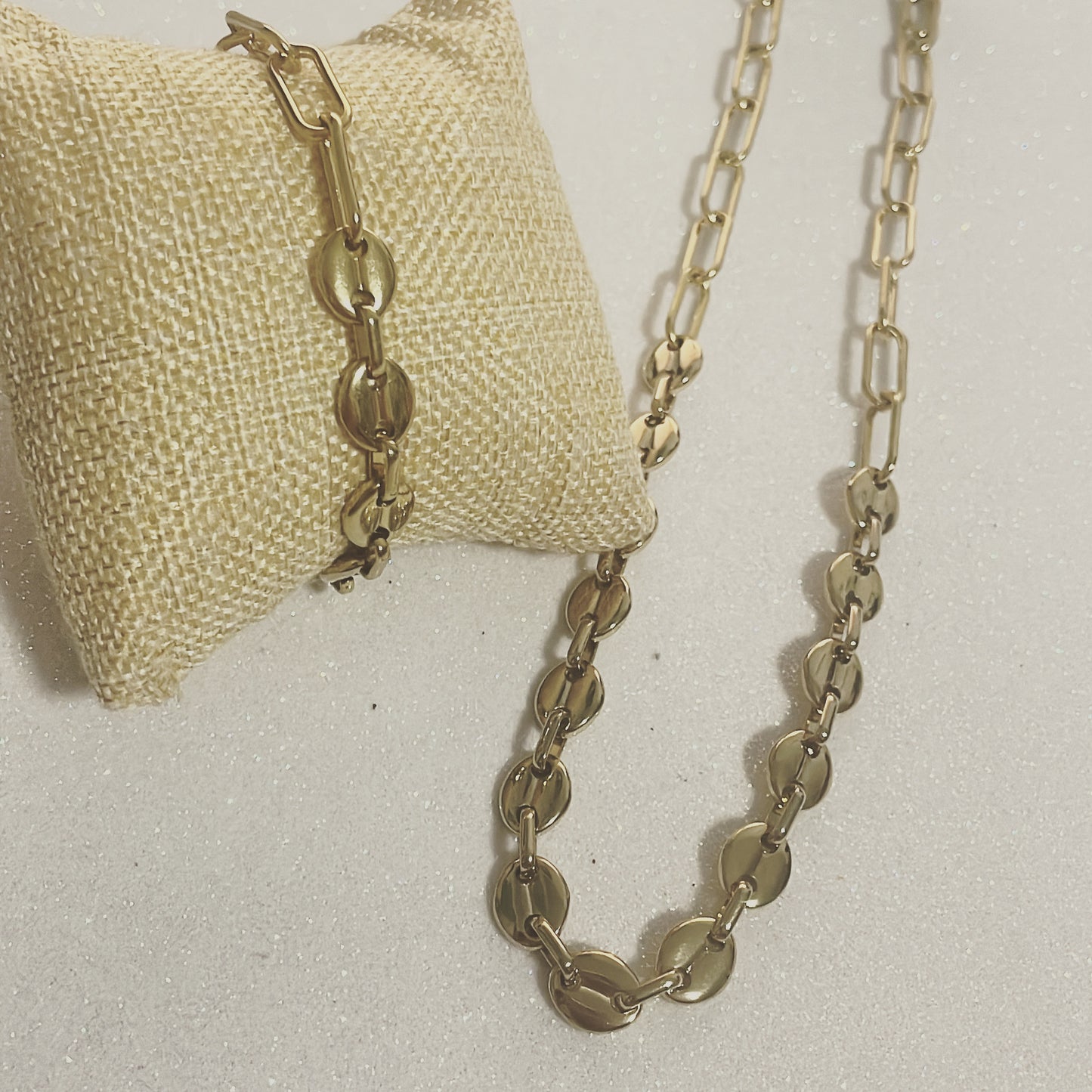 SET DOBLE CHAIN