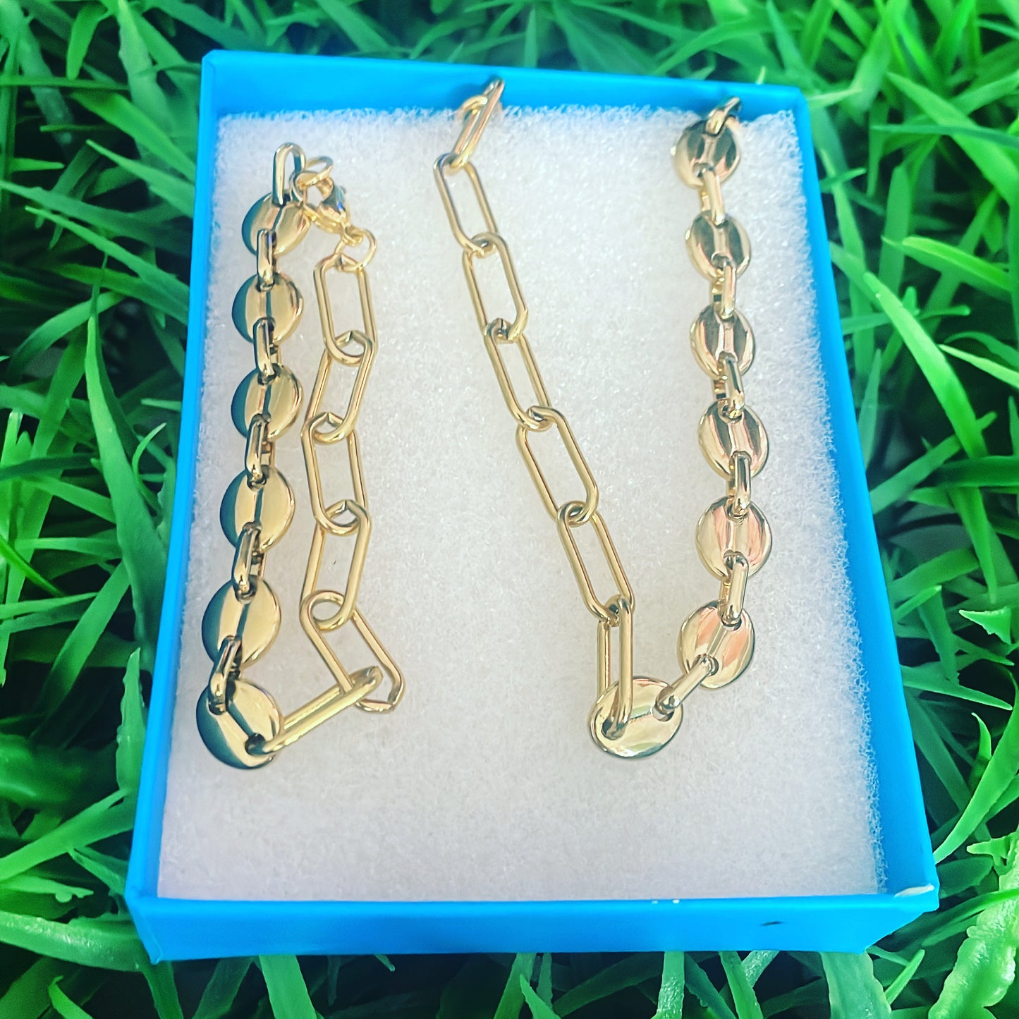 SET DOBLE CHAIN