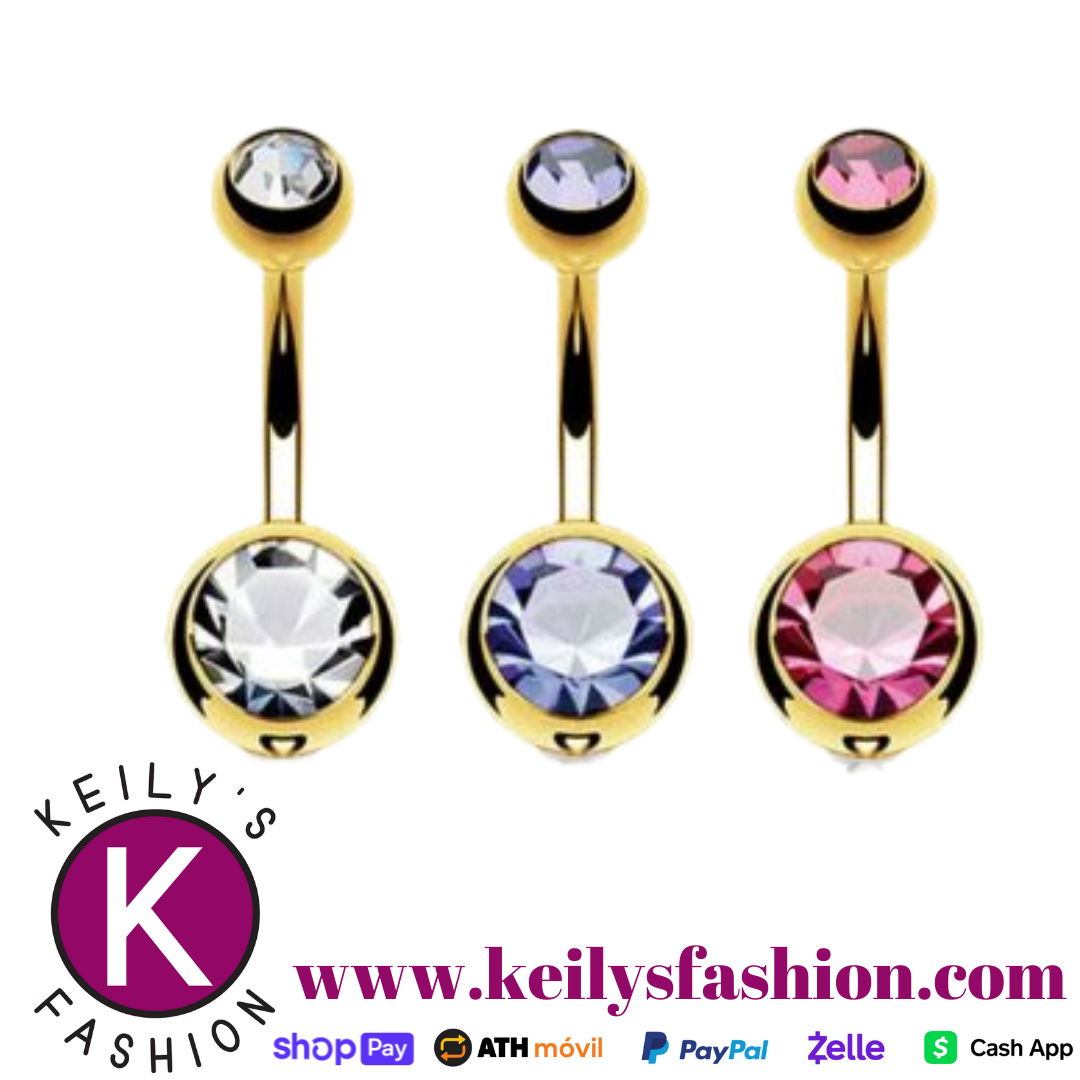 BELLY BUTTON RING SET